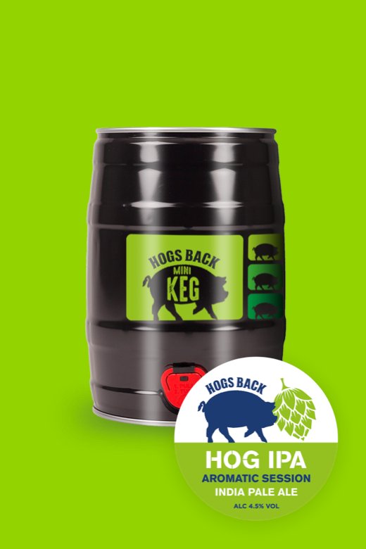 5 litre Mini Keg - Fresh - 5 litre Mini Keg - Fresh - Hogs Back Brewery