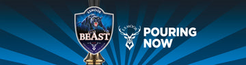 Exmoor Beast beer pouring now