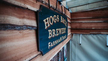 Historic Hogs Back Brewery Sign