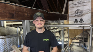 Brewing Operator Dom in the brewhouse