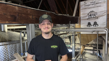Brewing Operator Dom in the brewhouse