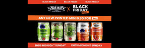 Any new printed mini keg for £20 - Hogs Back Brewery