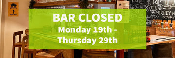 Bar Closed for Hop Harvest Weekend - Hogs Back Brewery