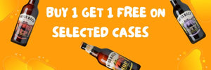 Buy 1 get 1 free on selected cases - Hogs Back Brewery