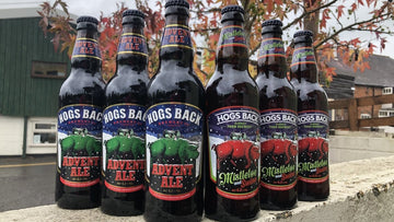 Christmas 2025 bottles land - Hogs Back Brewery