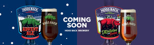 Christmas beers in the brewhouse - Hogs Back Brewery