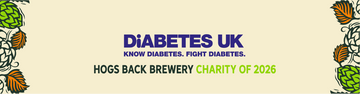 Diabetes UK is our 2026 Charity! - Hogs Back Brewery