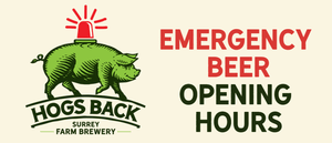 Emergency Beer Service for Revival Music Night - Hogs Back Brewery