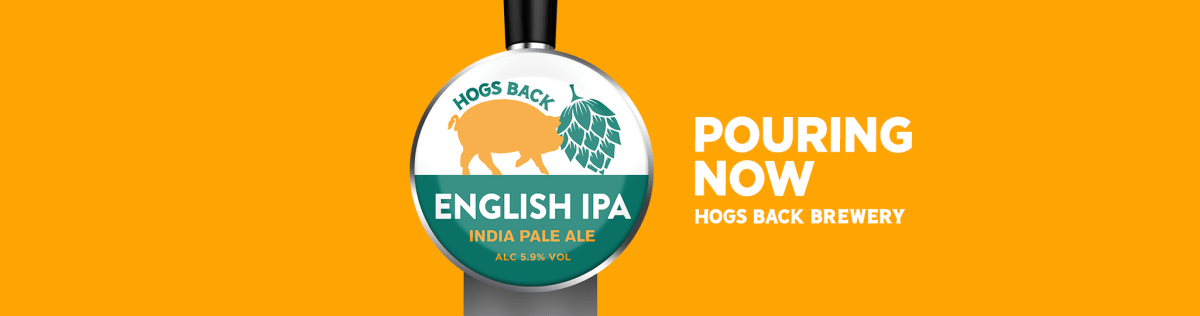 English IPA launches – Hogs Back Brewery