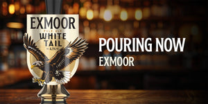Exmoor White Tail Pouring - Hogs Back Brewery