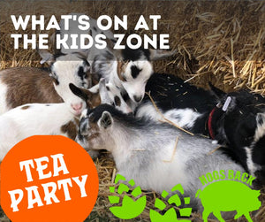 Family fun at the TEA Party - Hogs Back Brewery