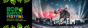 Fatboy Tim to headline Hop Harvest Festival 2026 - Hogs Back Brewery