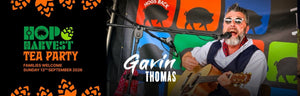Gavin Thomas to open Hop Harvest TEA Party 2026 - Hogs Back Brewery