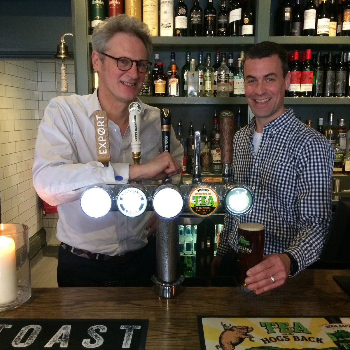 Gold Award for Hogs Back Unfiltered TEA at SIBA Independent Keg Awards ...