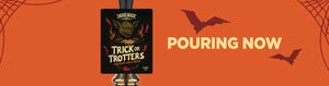 Halloween Porter Pouring Now - Hogs Back Brewery