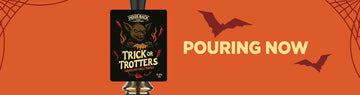 Halloween Porter Pouring Now - Hogs Back Brewery