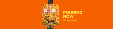 Hoggin’ The Sunshine Pouring now - Hogs Back Brewery