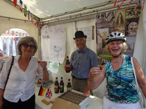 Hogs Back beer proves a great success at the Freiburg twinning festival - Hogs Back Brewery