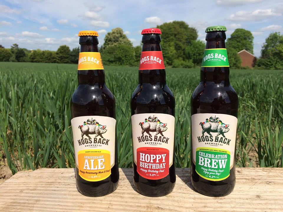 Hogs Back Toppings Hogs Back Brewery & Moonpig Get Personal for Father’s Day