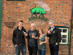 Hogs Back Brewery welcomes Head Brewer for a Day winners - Hogs Back Brewery