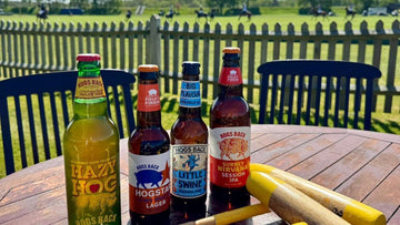 Hogs Back pouring at the Polo - Hogs Back Brewery