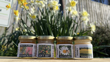 Honey Gift Sets on sale in the Brewery Shop - Hogs Back Brewery
