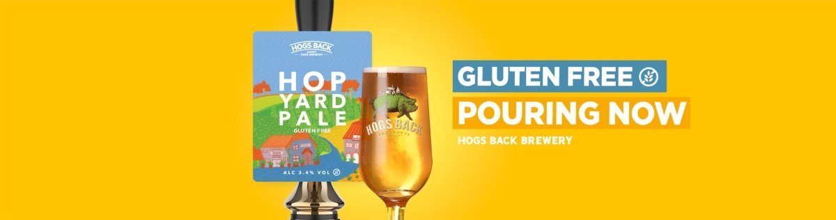 Hop Yard Pale Ale Goes Gluten Free – Hogs Back Brewery