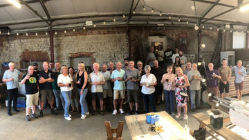 Hoppers help Hop Harvest prep! - Hogs Back Brewery