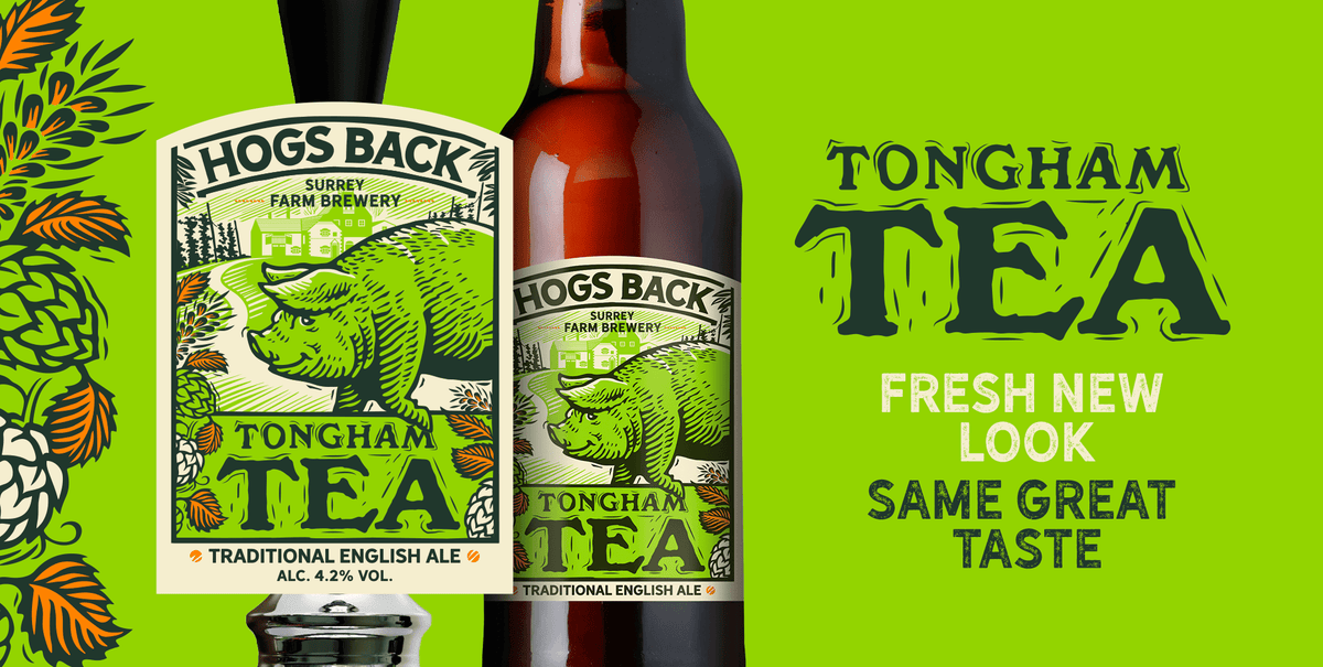 Hogs Back Tea Hurrah for Tongham TEA! – Hogs Back Brewery