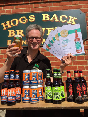 International Beer Challenge - Five more medals for Hogs Back Brewery - Hogs Back Brewery