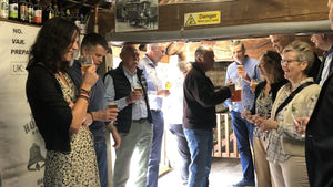 Kingsfield Academy tour the brewery - Hogs Back Brewery