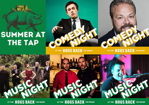 Live events at the Tap this Summer - Hogs Back Brewery