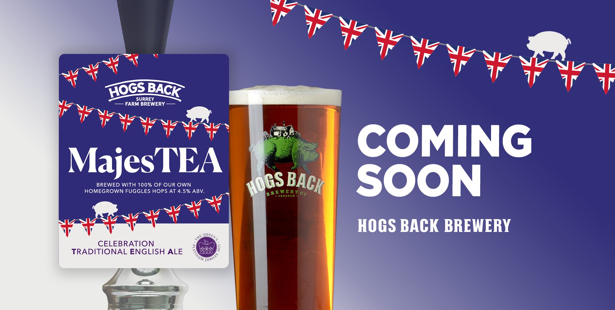 MajesTEA for the Platinum Jubilee – Hogs Back Brewery