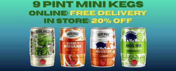 May Bank Holiday Mini Keg Offer - Hogs Back Brewery