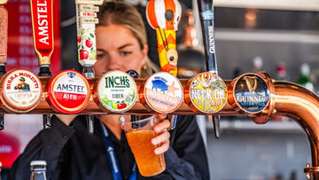 On the Bar at Farnborough Air Show 2026 - Hogs Back Brewery