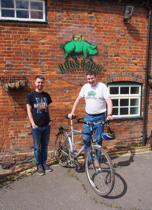 On Your Biker! New Seasonal Beer Supports Farnham Bike Ride - Hogs Back Brewery
