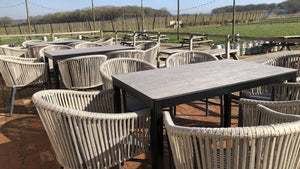 Patio furniture gets a makeover - Hogs Back Brewery