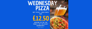 Pizza & Pint Offer in the Tap - Hogs Back Brewery