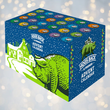 Pre-Order Your Hogs Back & Friends Advent Calendar 2022 - Hogs Back Brewery