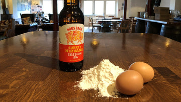 Scrumptious Surrey Nirvana Pancakes - Hogs Back Brewery