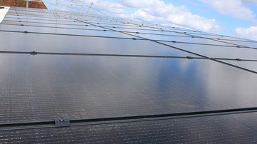 Solar Panels in Situ! - Hogs Back Brewery