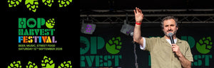 Standup Patrick Monahan to MC Hop Harvest Festival 2026 - Hogs Back Brewery