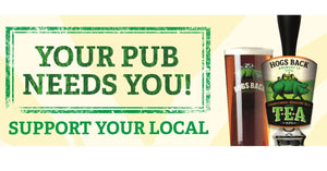 Support Your Local - Where to get a pint of Hogs Back - Hogs Back Brewery