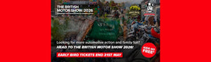 The British Motor Show Early Bird Ticket Offer - Hogs Back Brewery