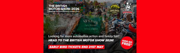 The British Motor Show Early Bird Ticket Offer - Hogs Back Brewery