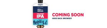 The Hero IPA commemorative beer in support of Help for Heroes - Hogs Back Brewery