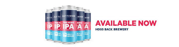 The Hero IPA in Cans - Hogs Back Brewery