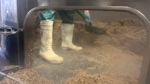 Three Hogs in the brewhouse - Hogs Back Brewery
