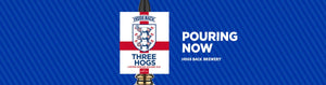 Three Hogs Steps Up - Hogs Back Brewery
