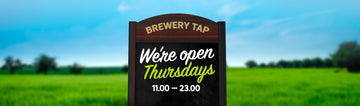 Thursday Tap Opening Times - Hogs Back Brewery